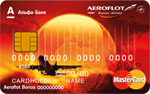 Кредитная карта Альфа-Банк Аэрофлот Gold