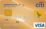 Кредитная карта Ситибанк Аэрофлот Премиум